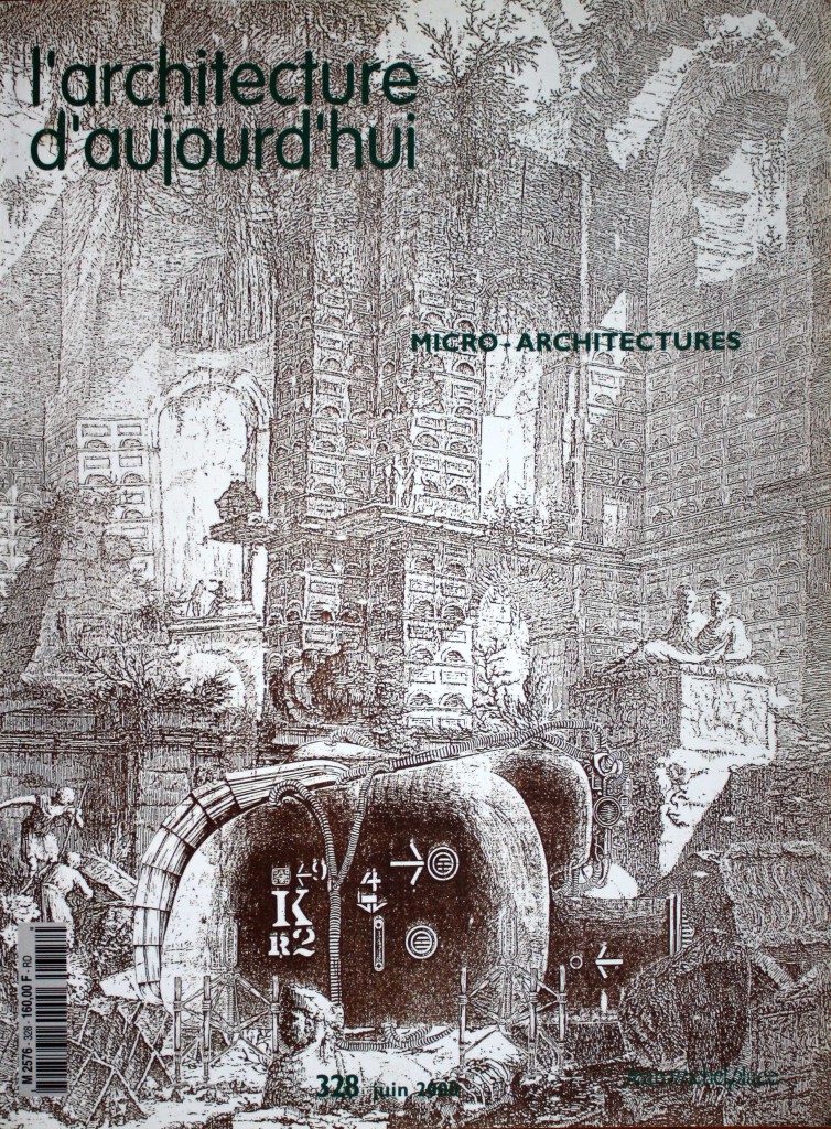 Couverture architecture d'aujourd'hui