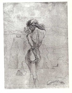 Salvador Dalí, Gradiva, 1932