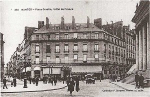 Nantes-carte postale hotel